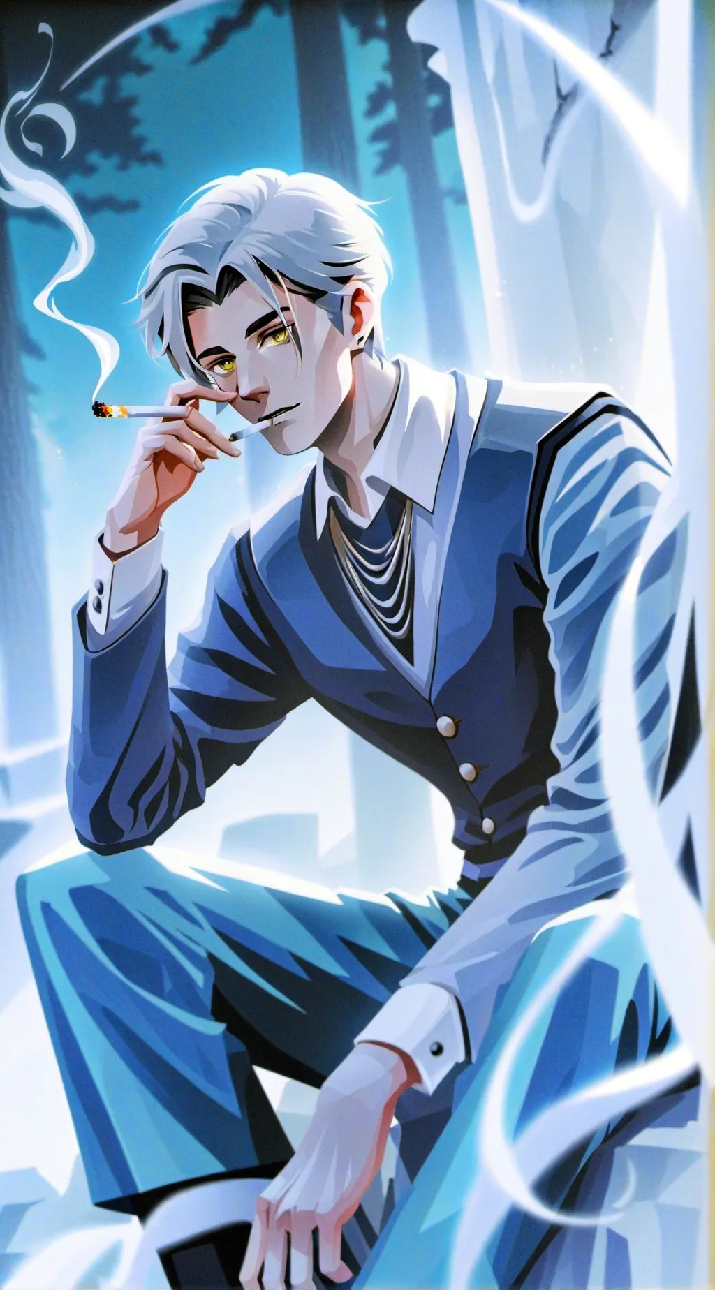 ai character: smith background