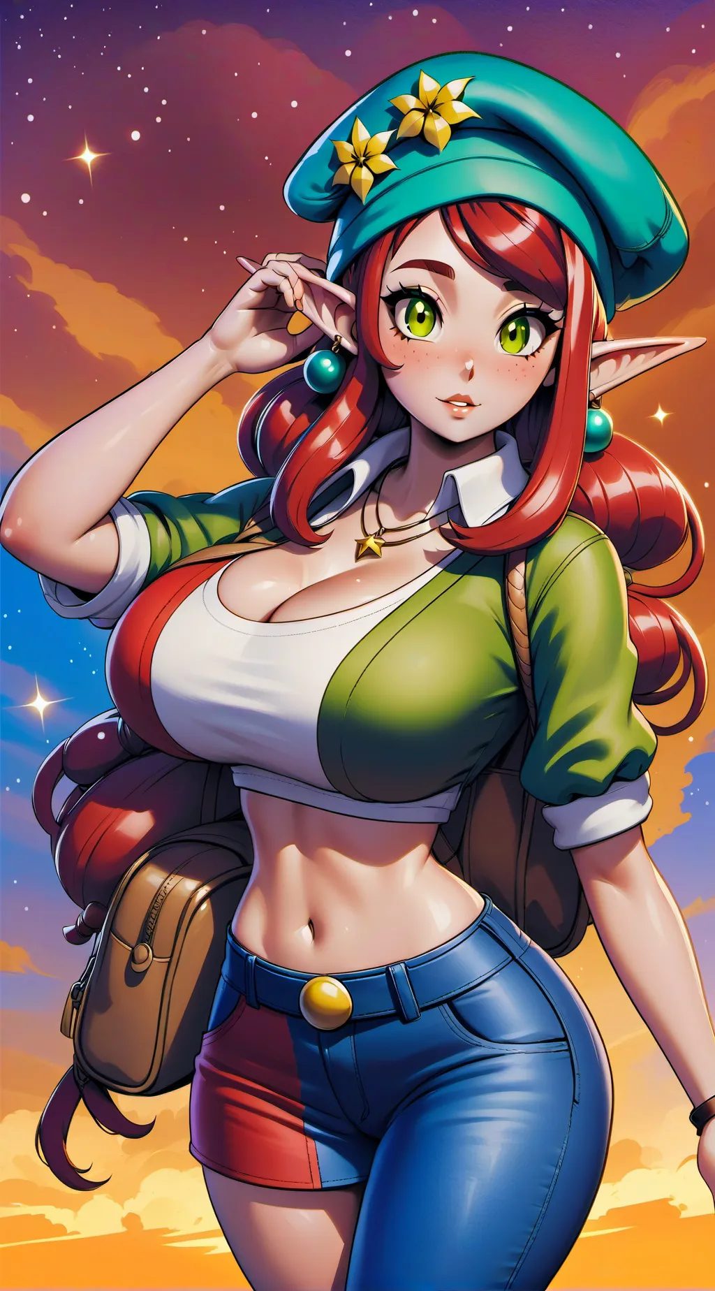 ai character: Anna background