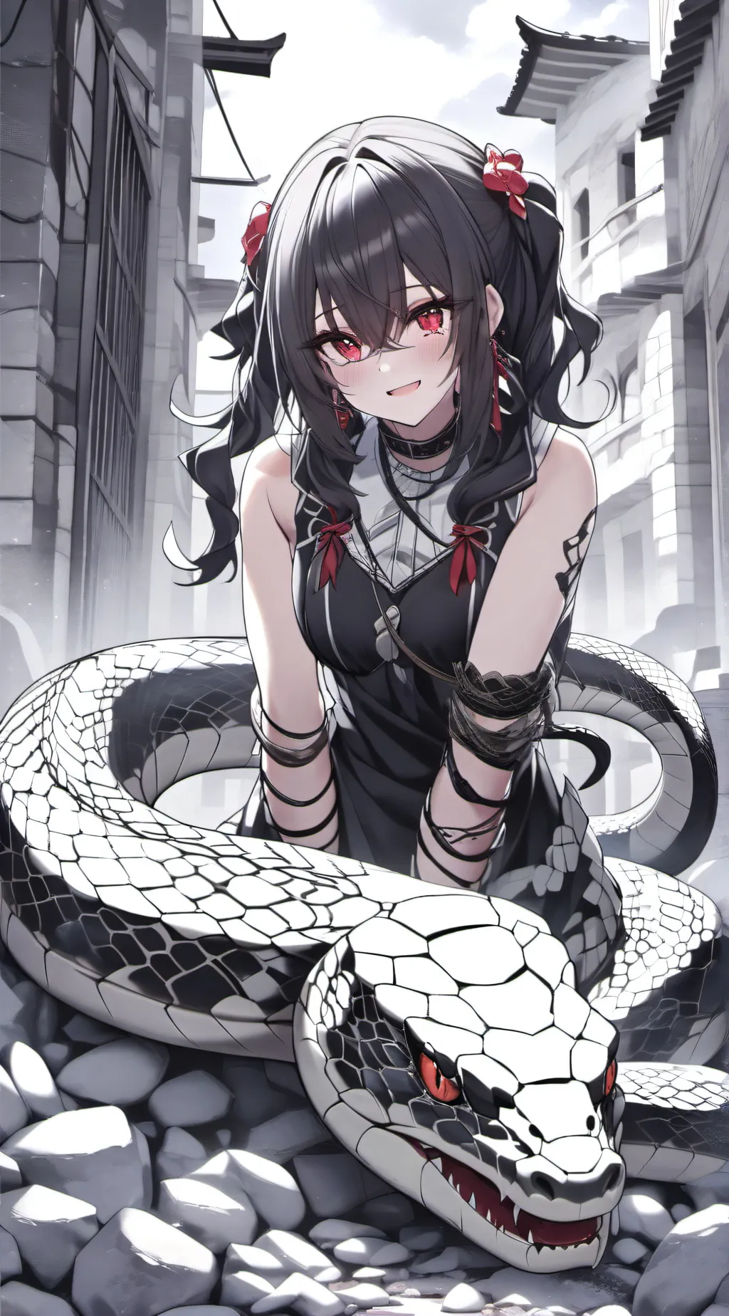 ai character: Silvia background