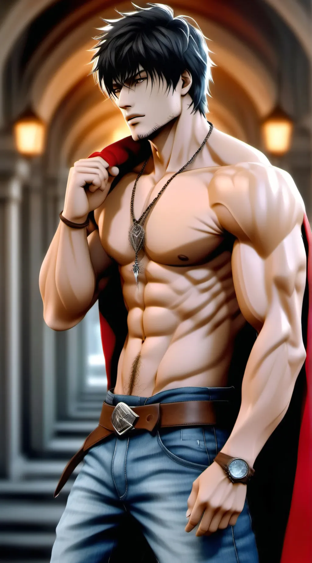 ai character: Dante  background