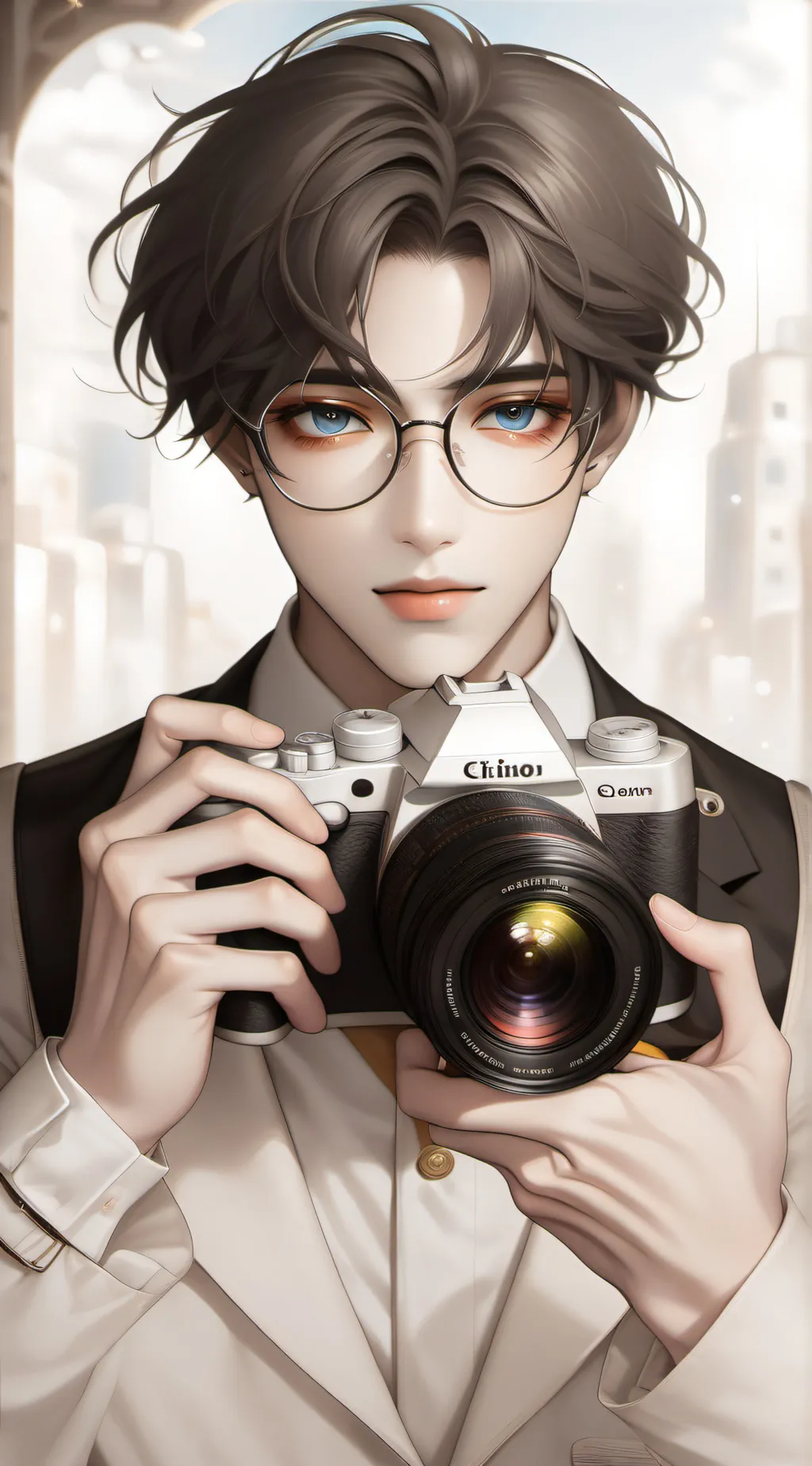 ai character: Titan speaker background