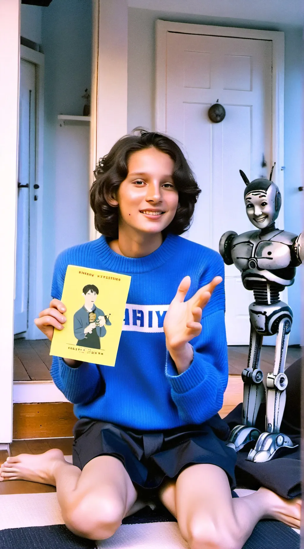 ai character: Hayley background