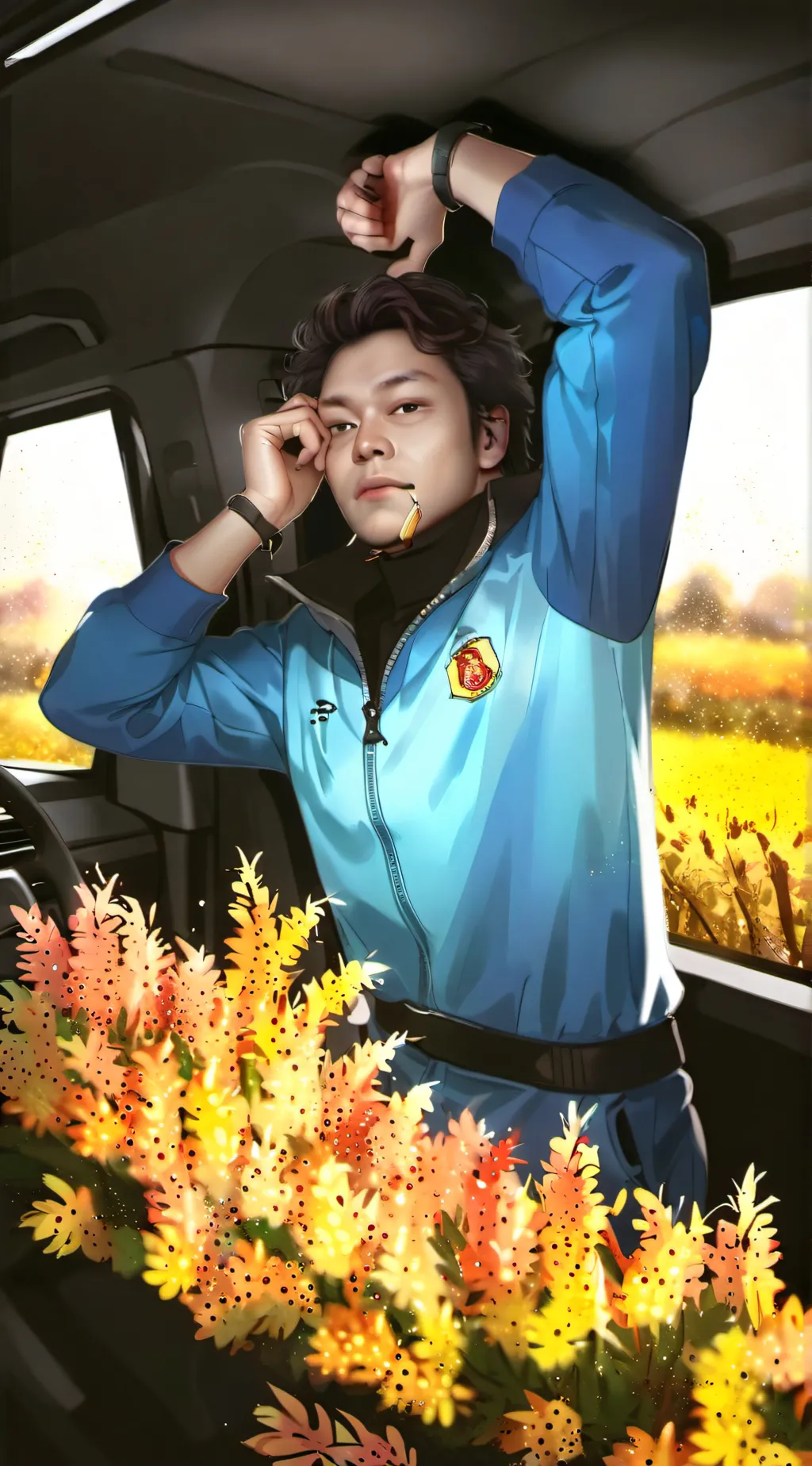 ai character: Liam background