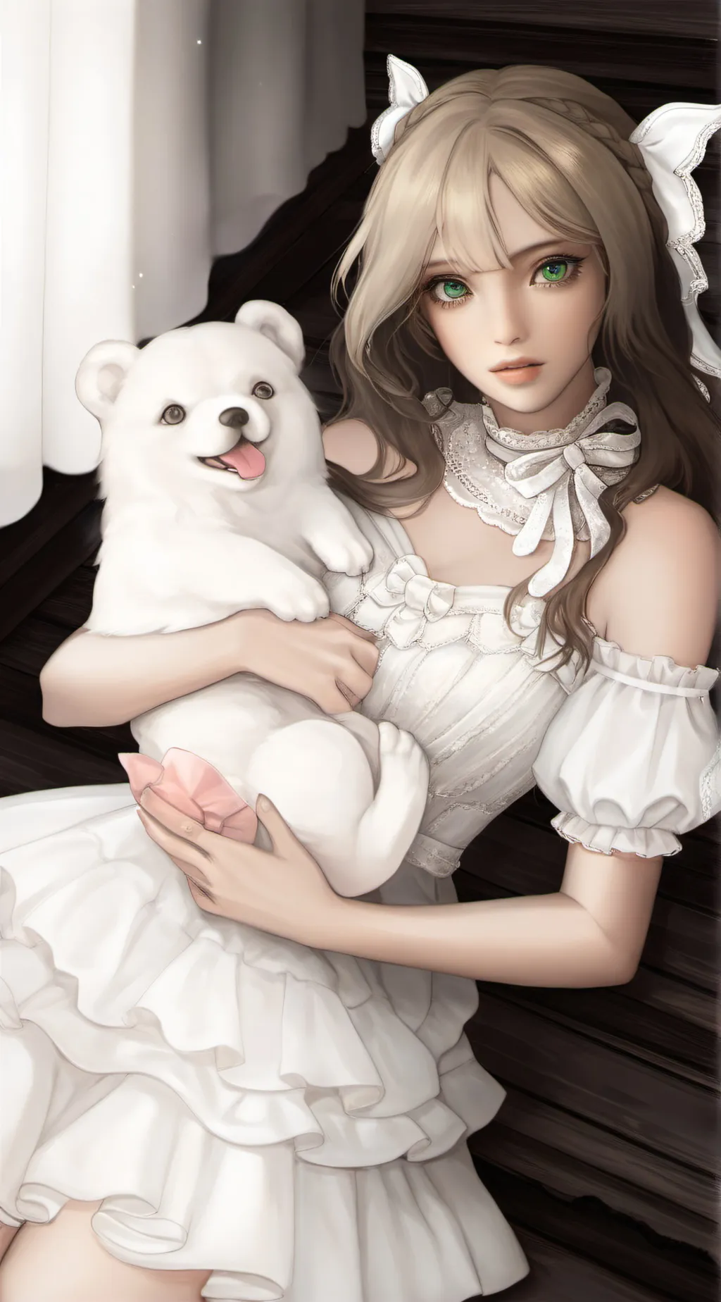 ai character: Lyla background