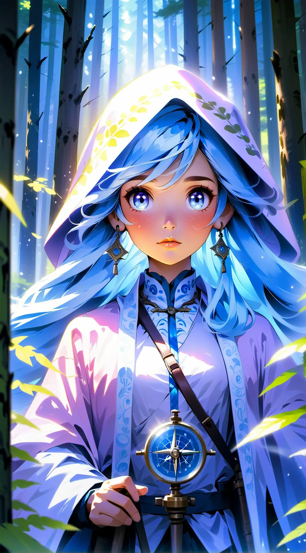 ai character: Uzi background