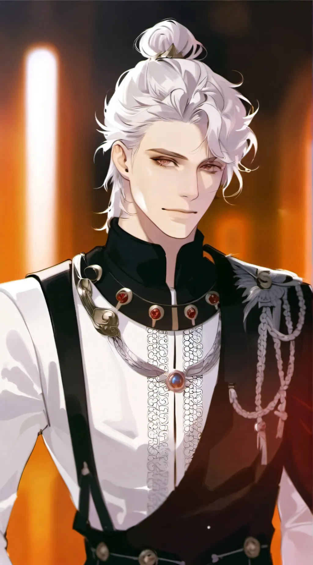 ai character: EZRA  background