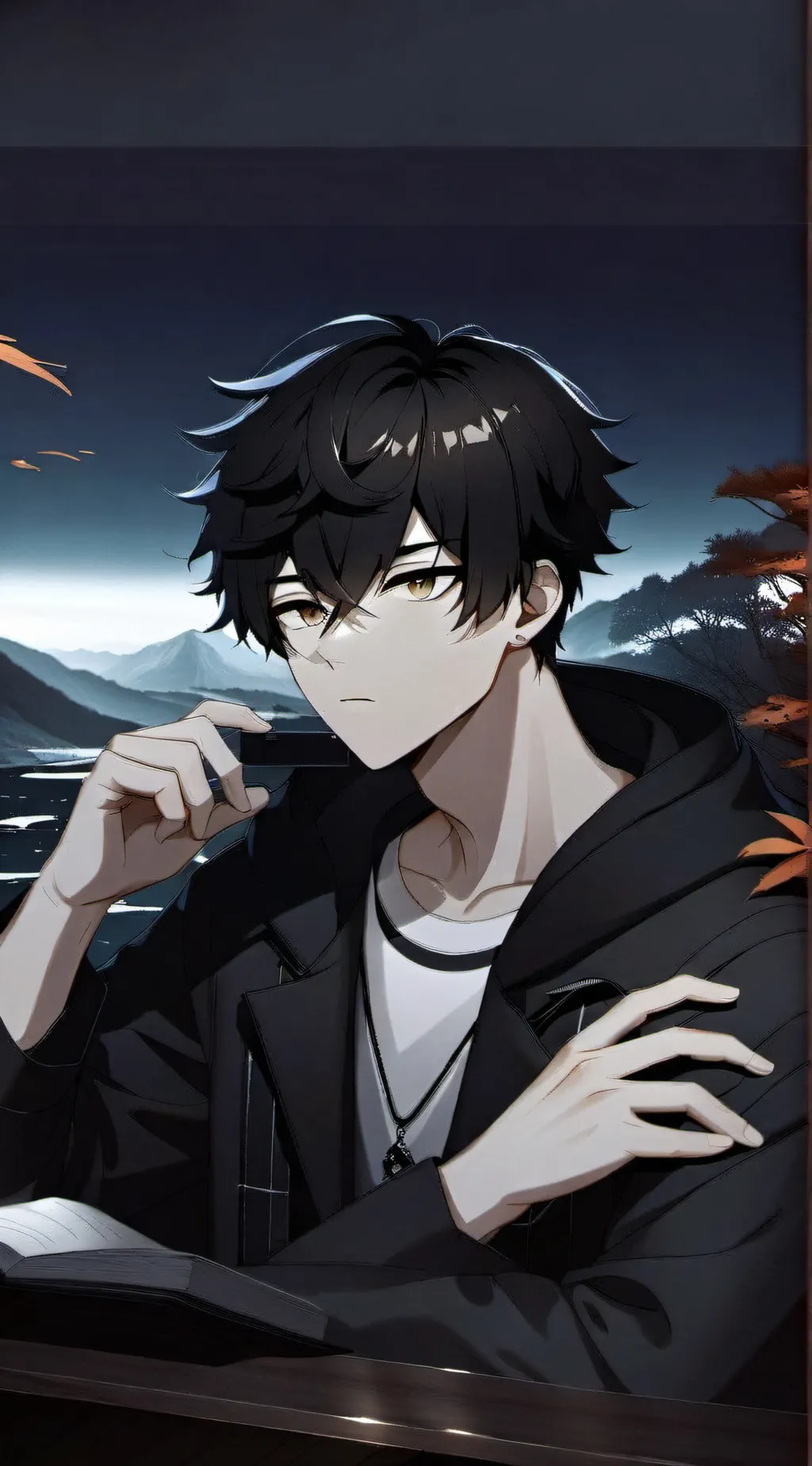 ai character: Leo🔥 background