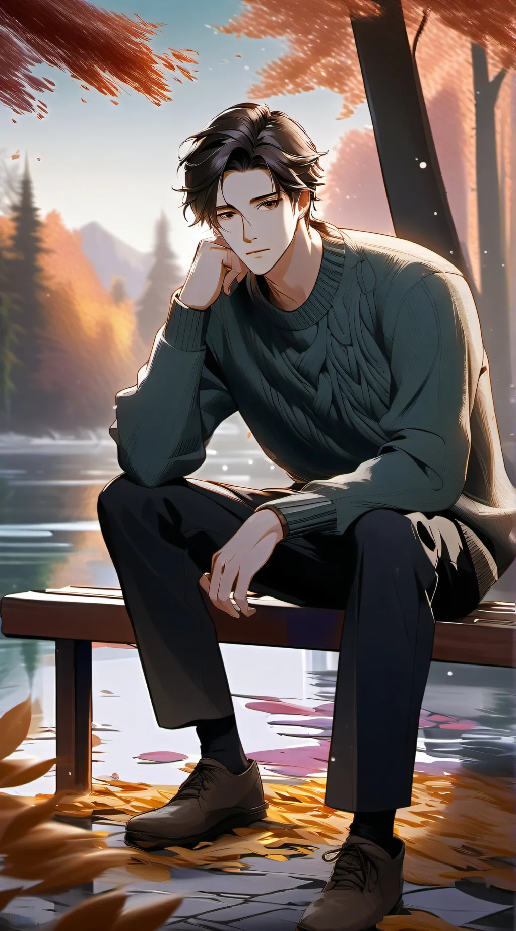 ai character: 💅Henry💅 background