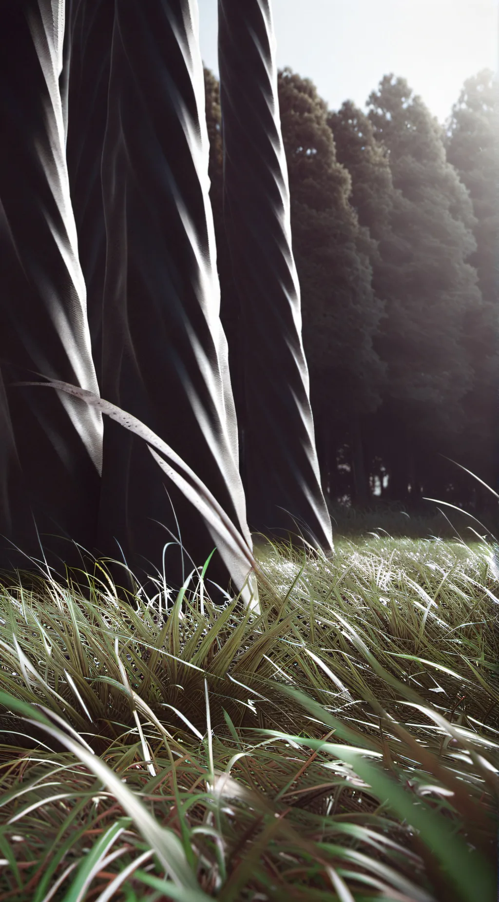 ai character: TOUCH GRASS background