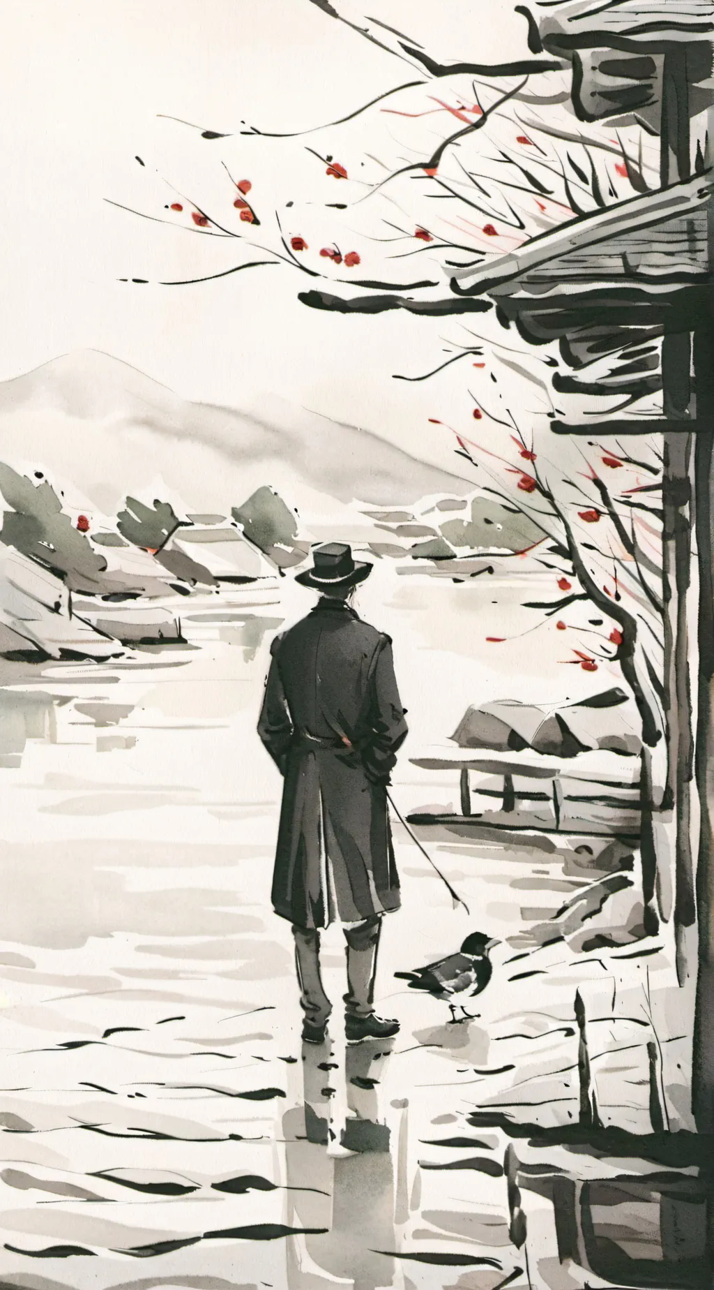 ai character: Among us in fpe background