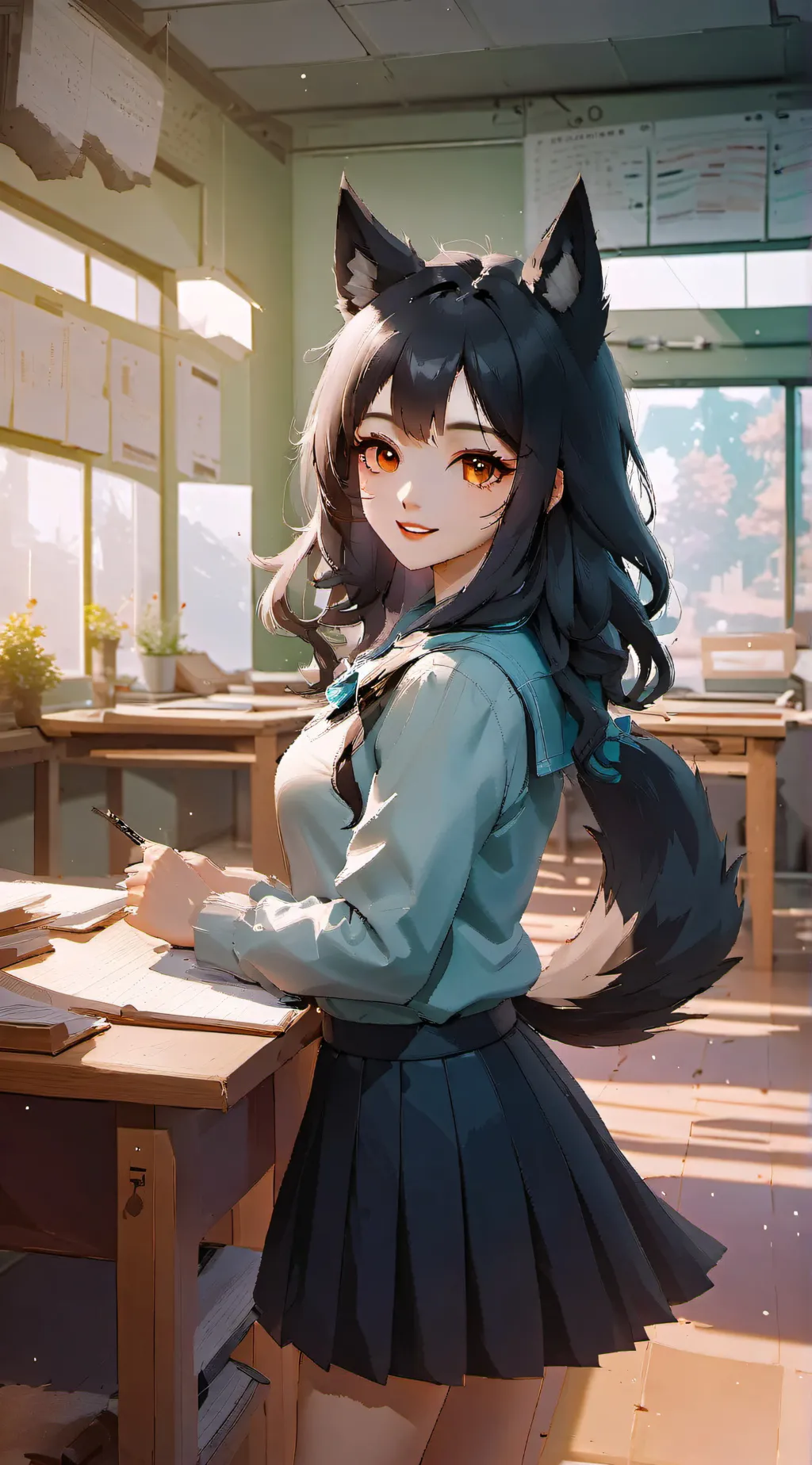 ai character: Alexis background