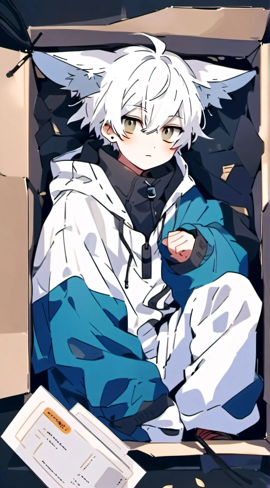 ai character: ❄️Snow❄️ background