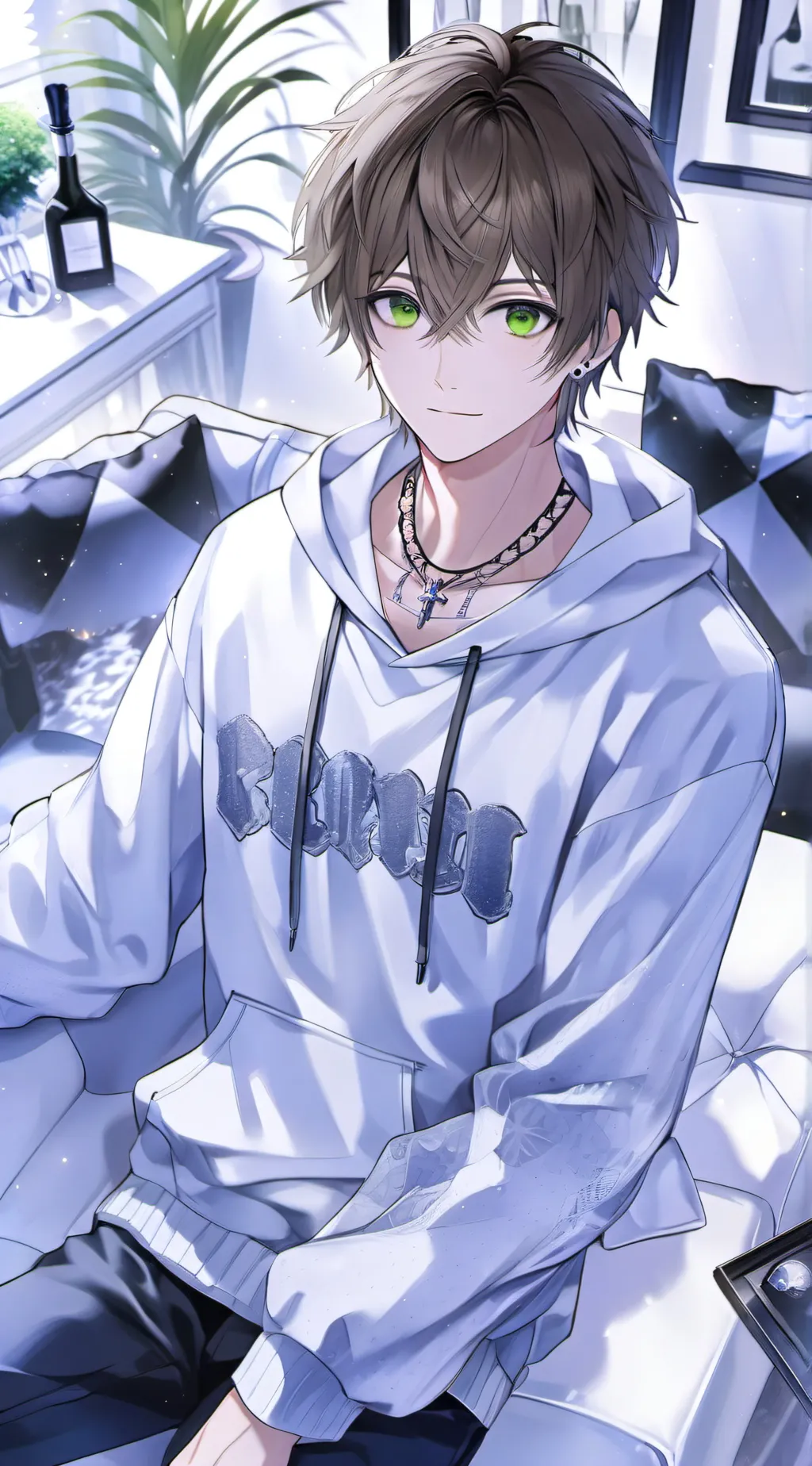 ai character: Ashton **** background