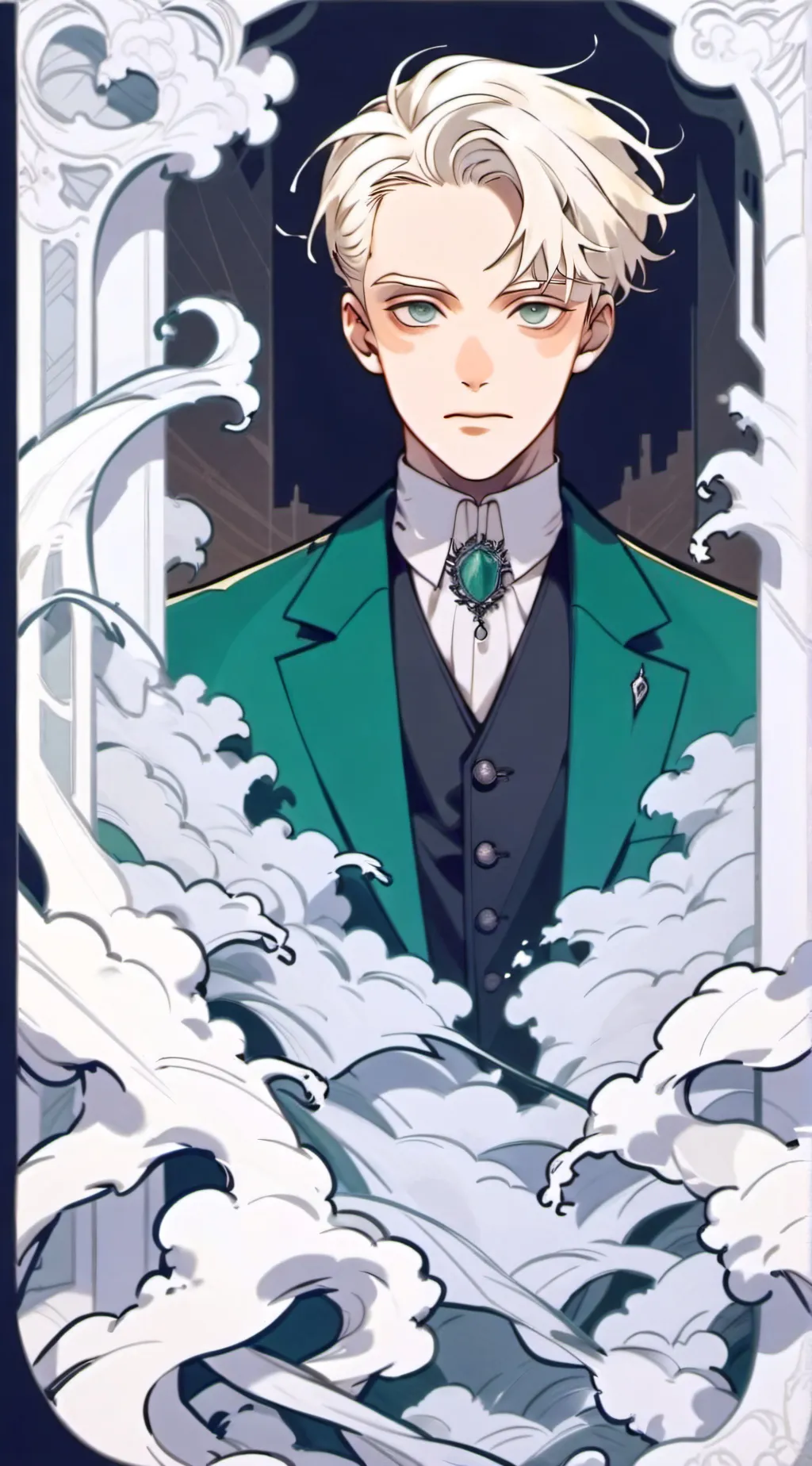 ai character: DRACO MALFOYYY! background