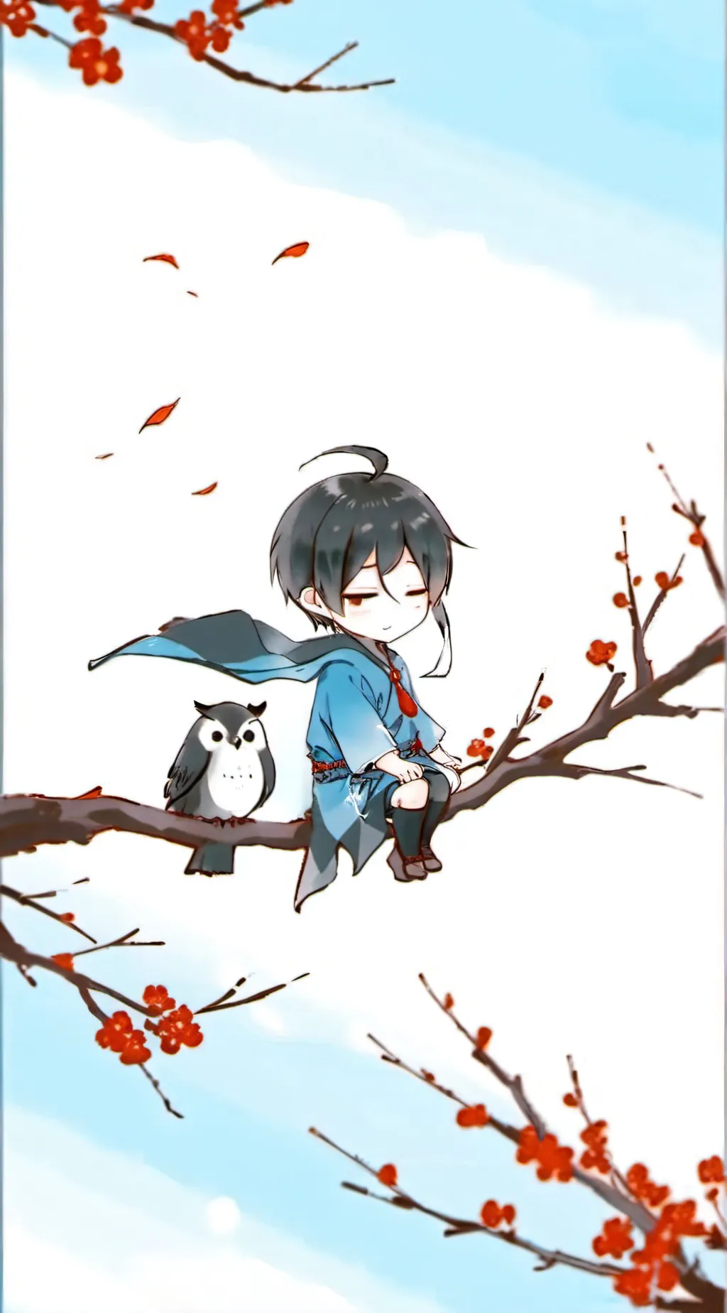 ai character: Мики background