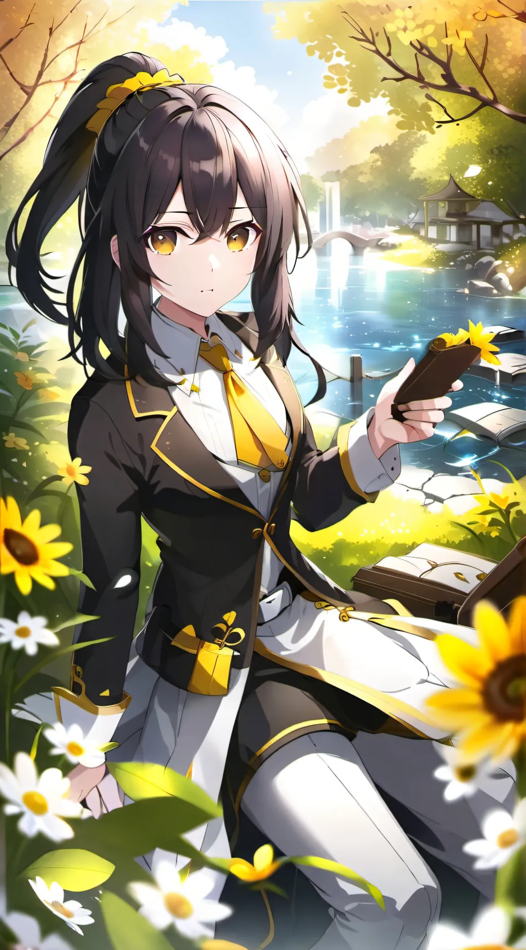 ai character: emma background