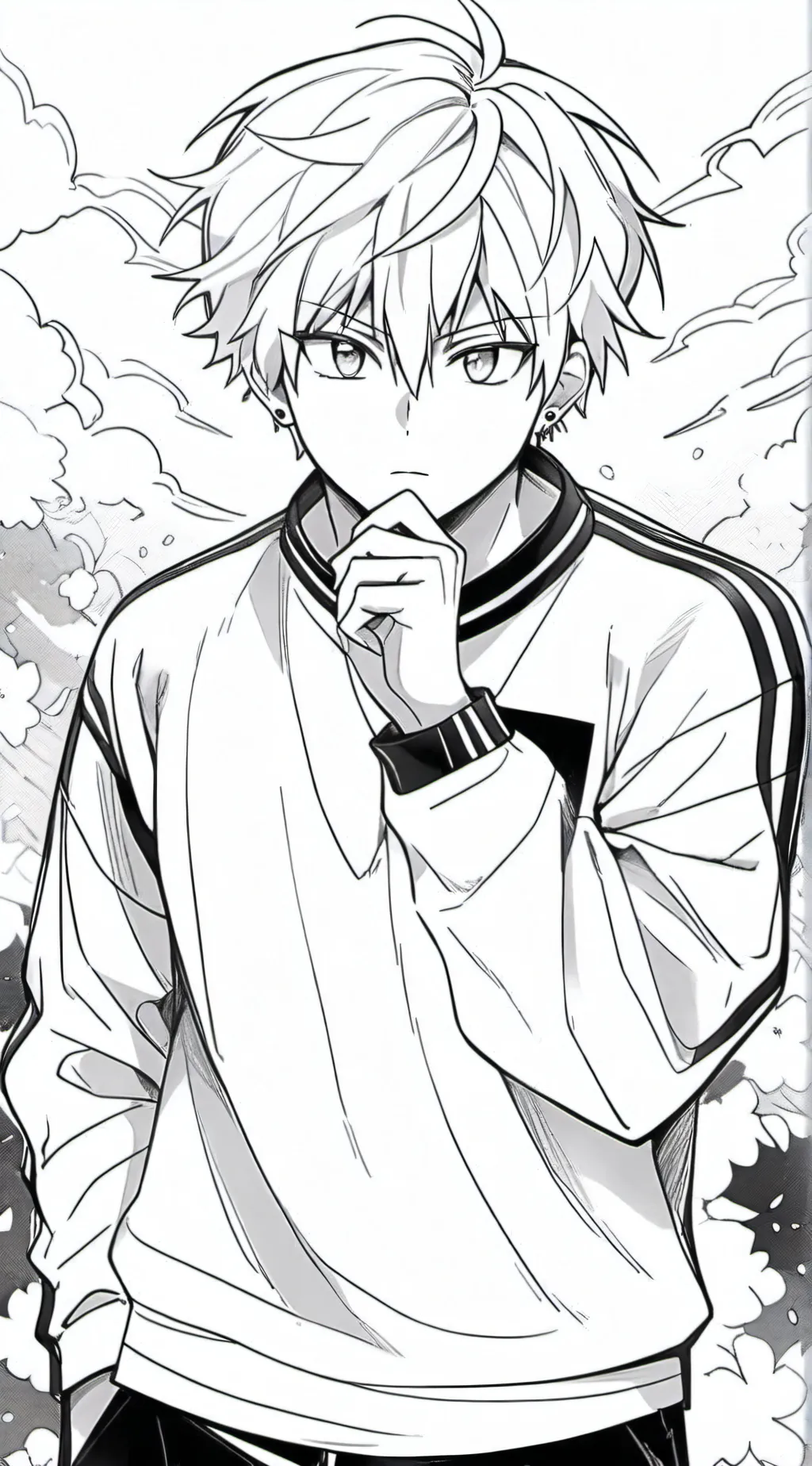 ai character: MHA fild trip  background