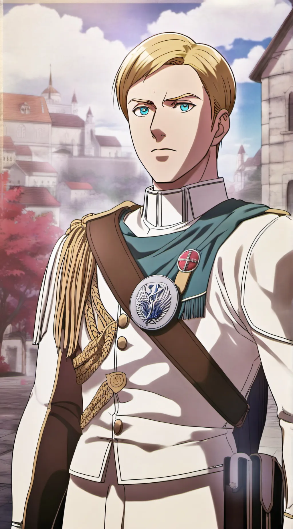 ai character: Commander Erwin background