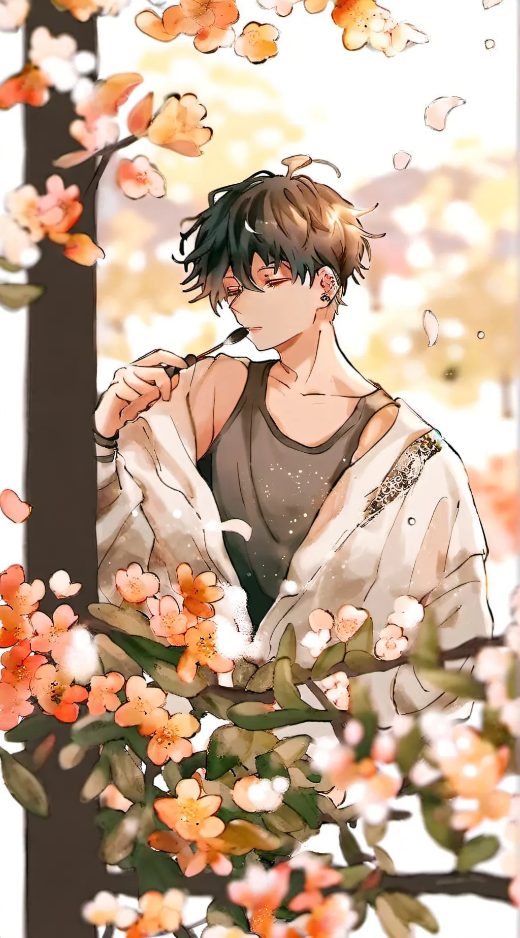 ai character:  Bakudeku/shut up  background