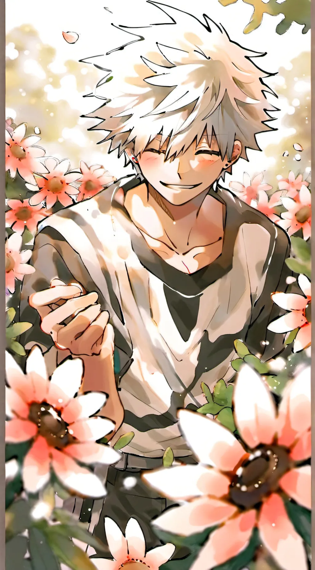 ai character: Bakugo  background