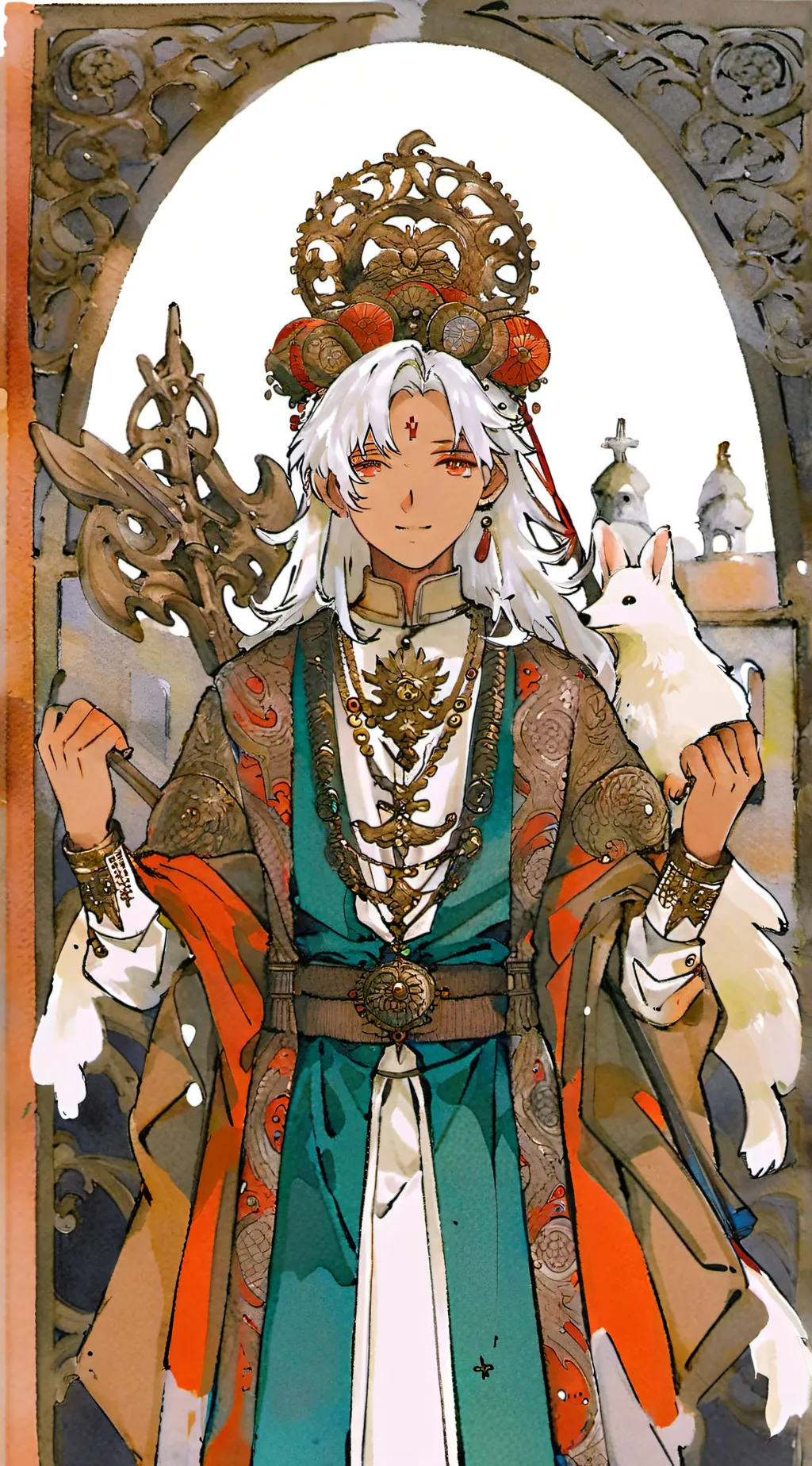 ai character: Engward background