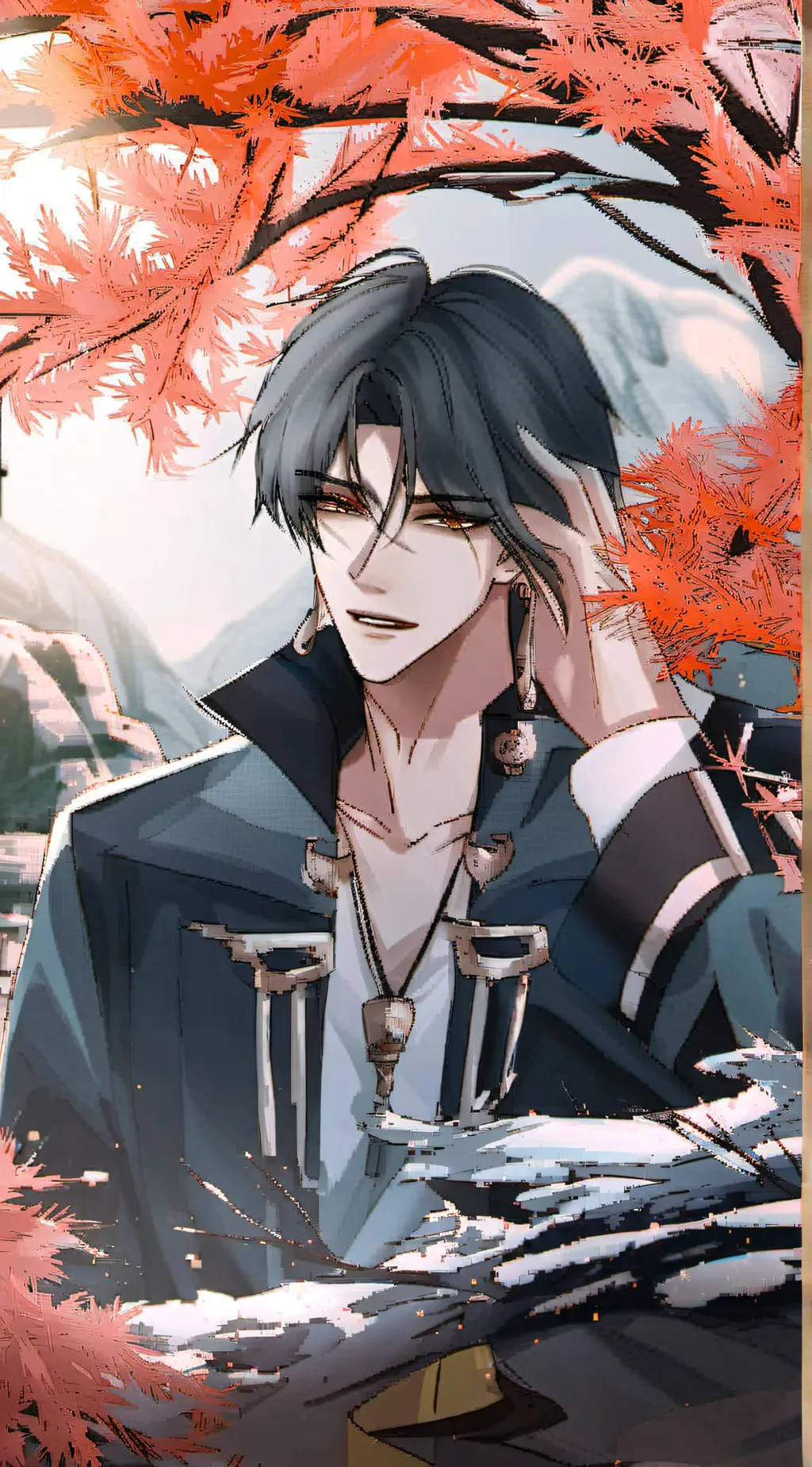 ai character: ꧁ᗴᒪIᗩՏ ᕼᗩᗯTᕼOᖇᑎᗴ꧂ background