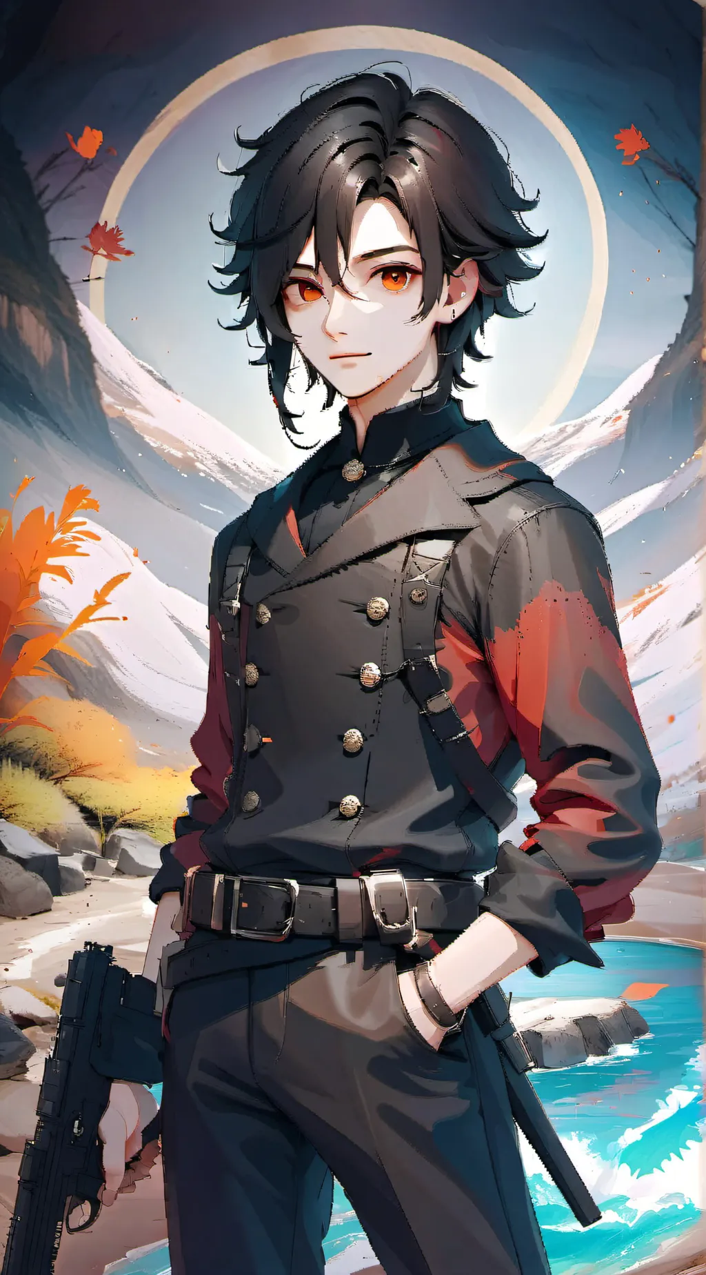 ai character: Jaxson background