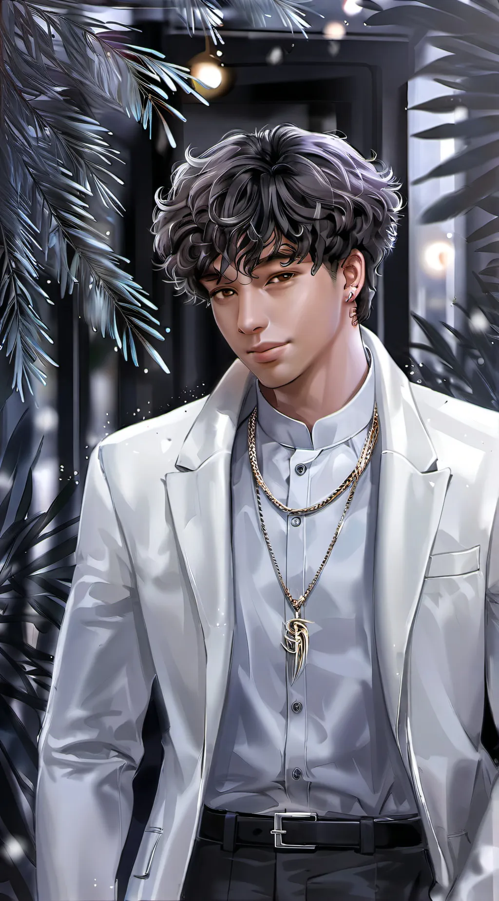 ai character: Leo background