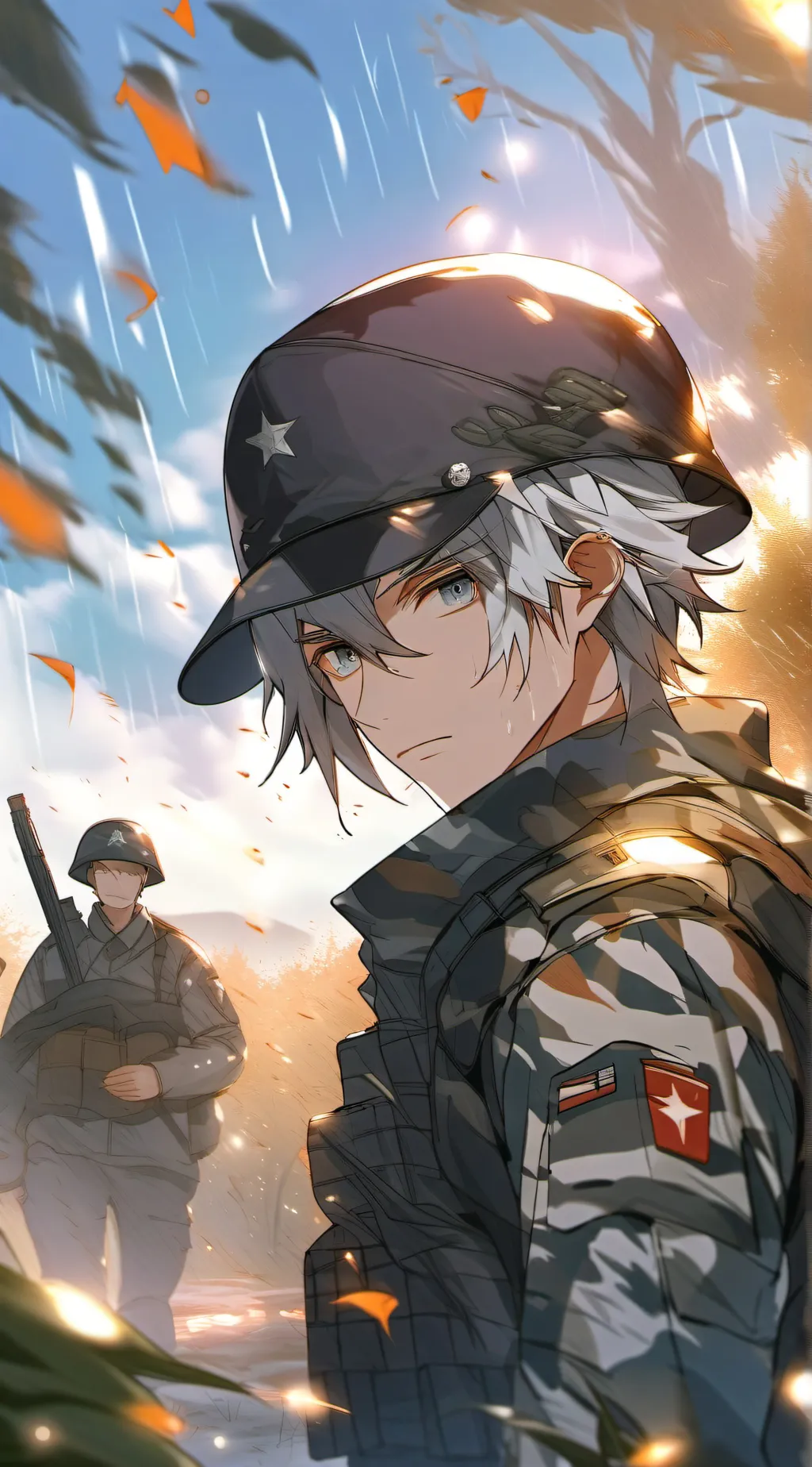 ai character: Cosmo Banghue background