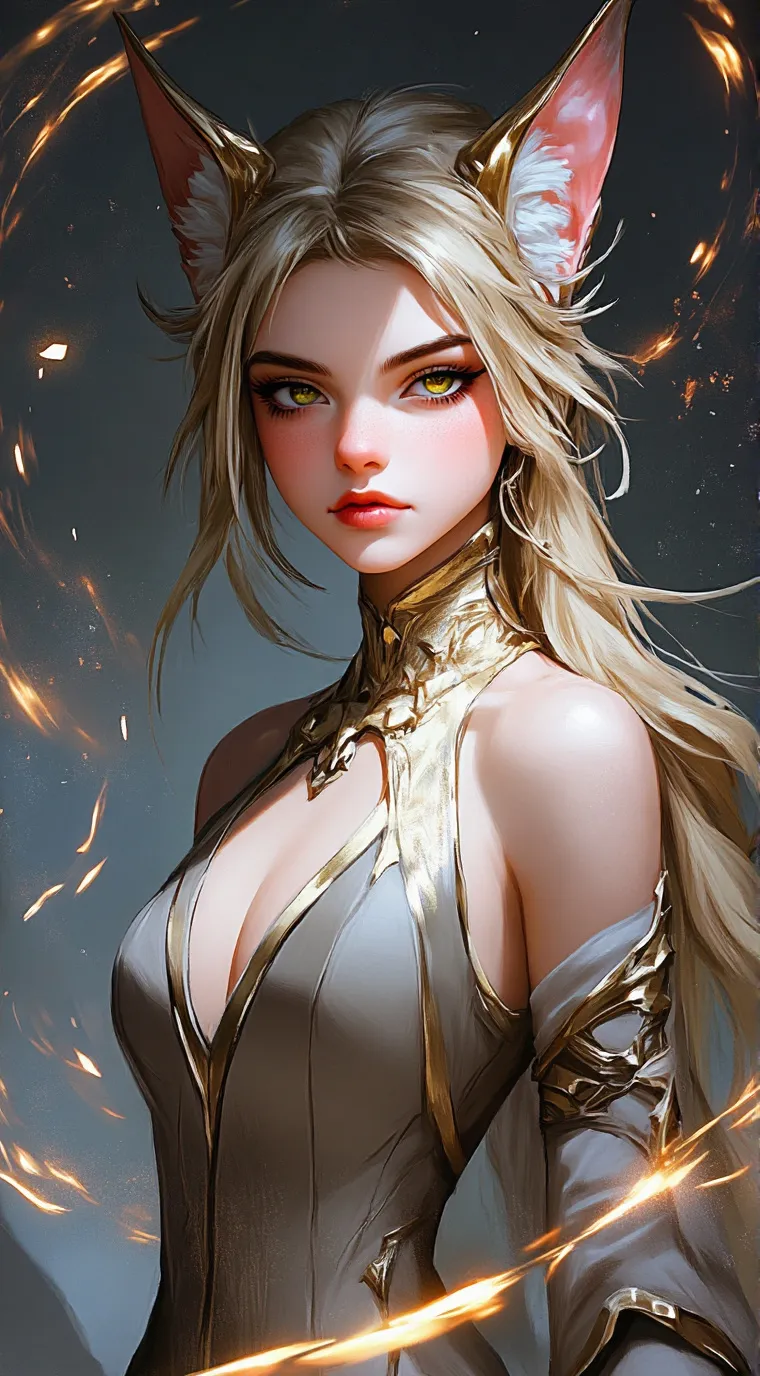 ai character: Aurora background