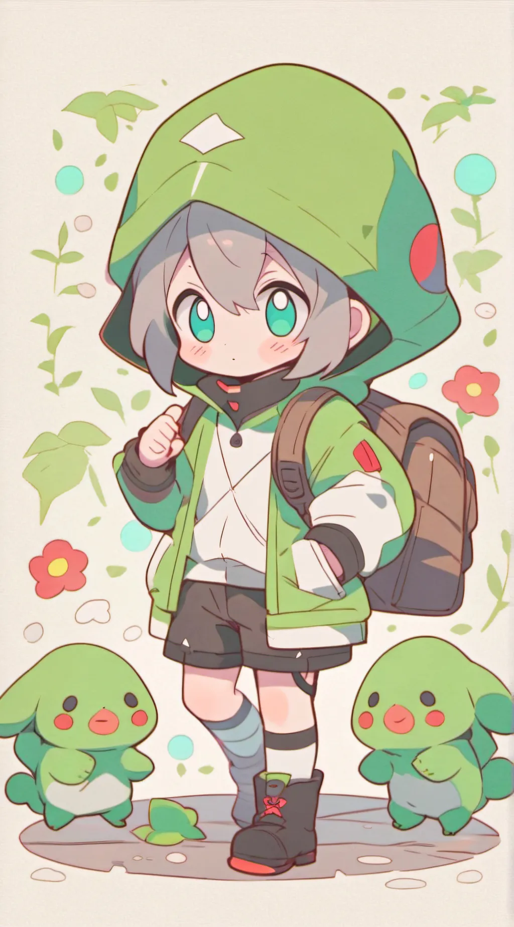 ai character: mha background