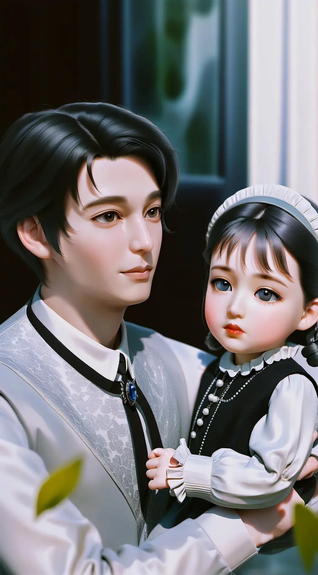 ai character: Henry and Charlie background