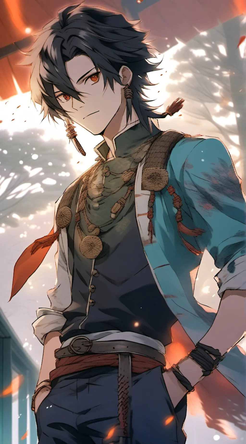 ai character: luke background