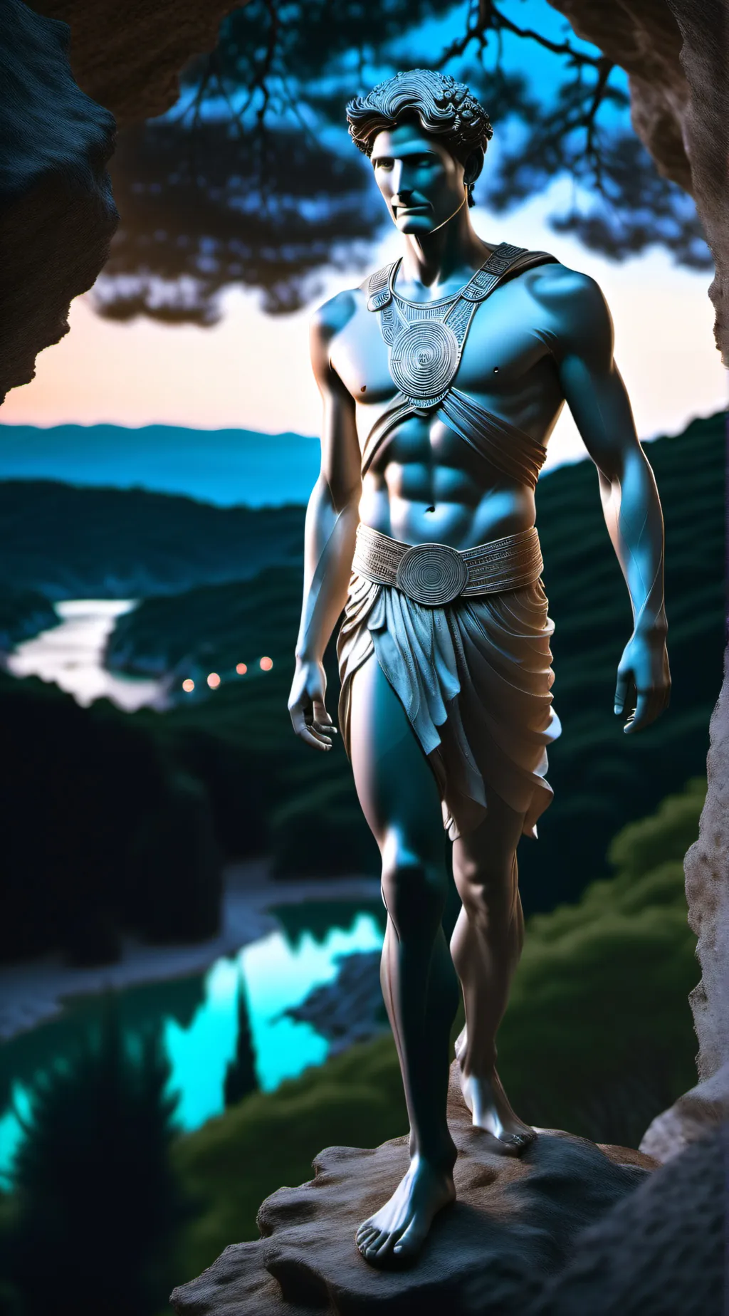 ai character: Gavin  background