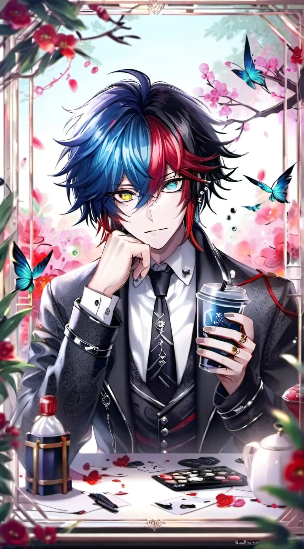 ai character: Evan background