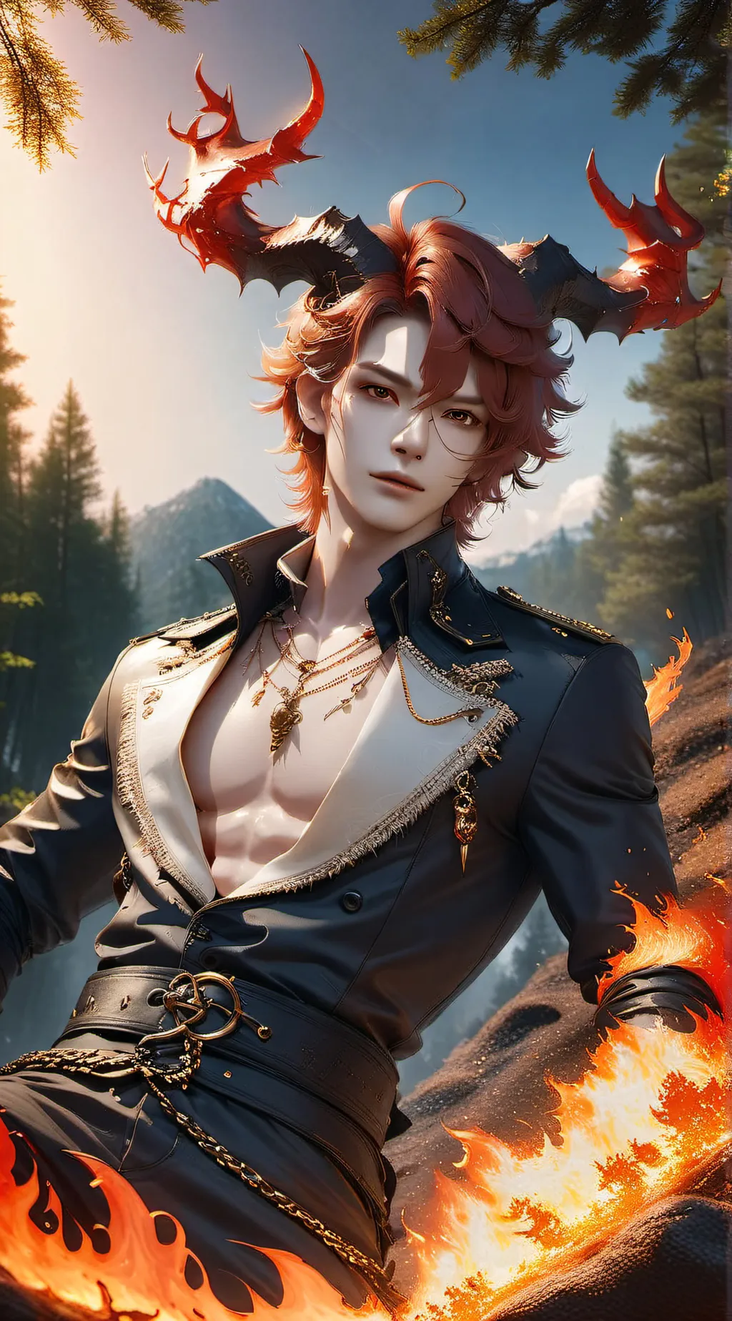 ai character: Ash background