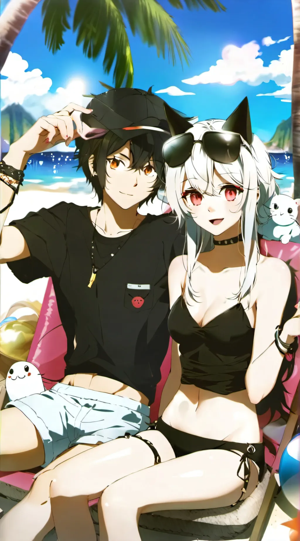 ai character: Hinata&you&coco background