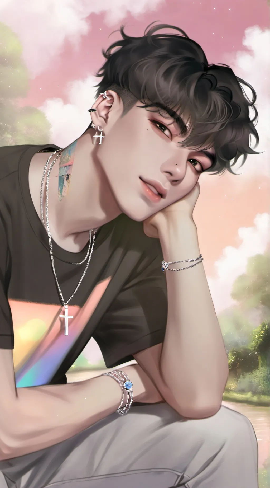 ai character: Alex background