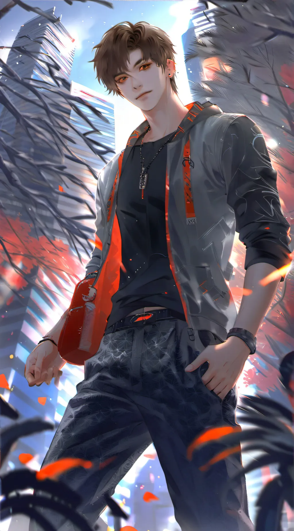 ai character: Liam background