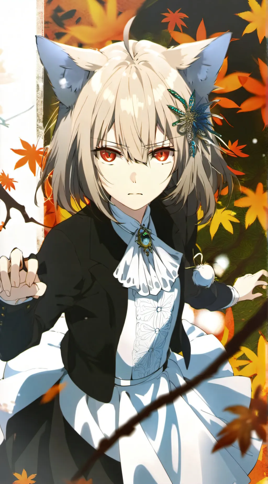 ai character: Mocha background