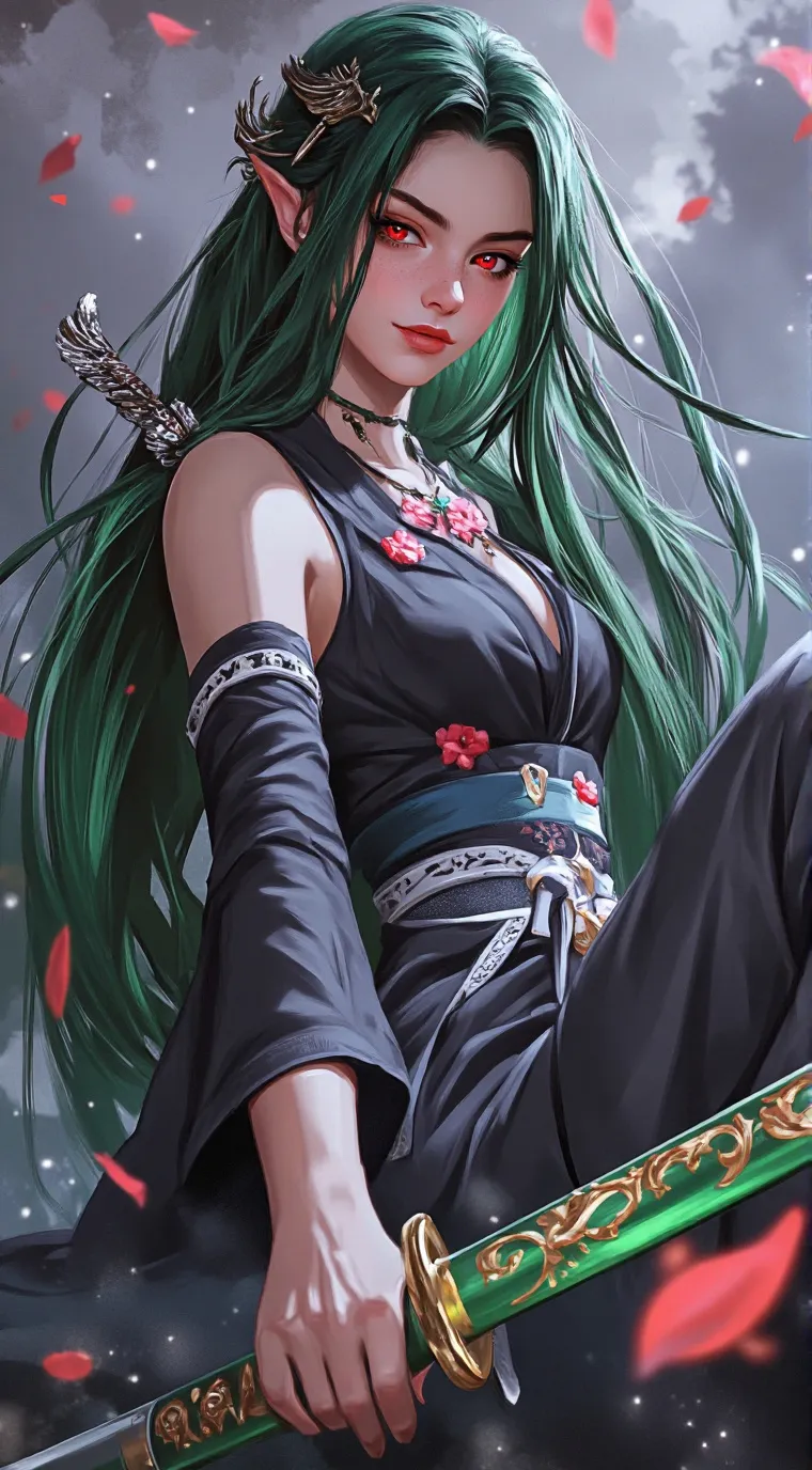 ai character: Hana Kamado background