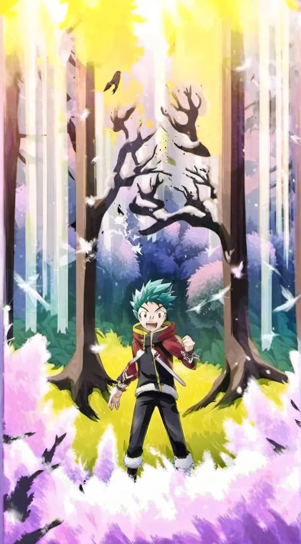 ai character: hunter x hunter background