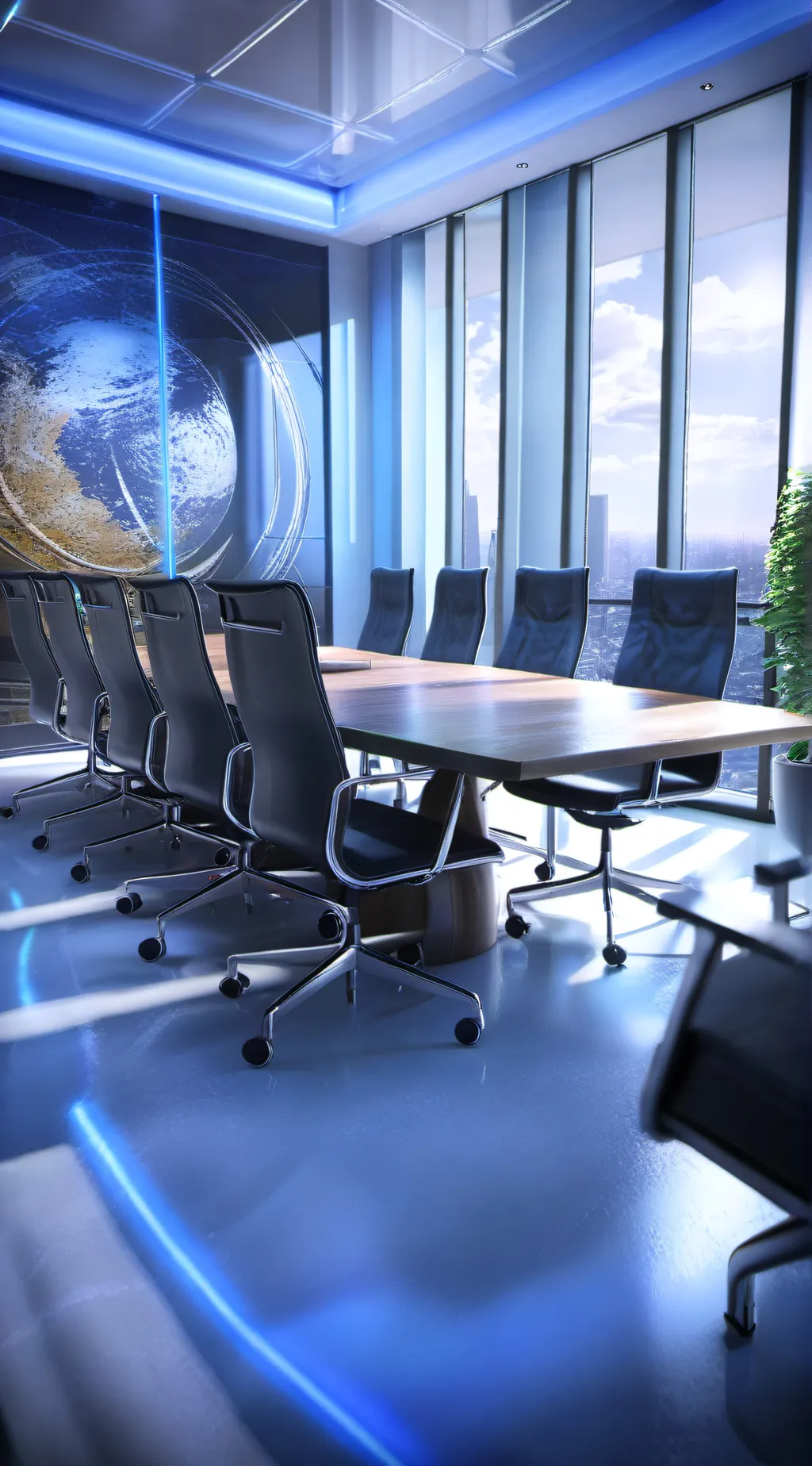 ai character: overlord meeting background