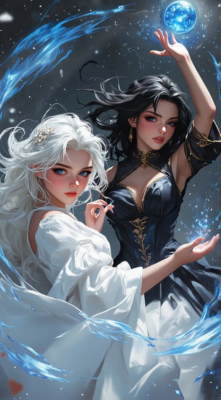 ai character: Ellie and Envy background