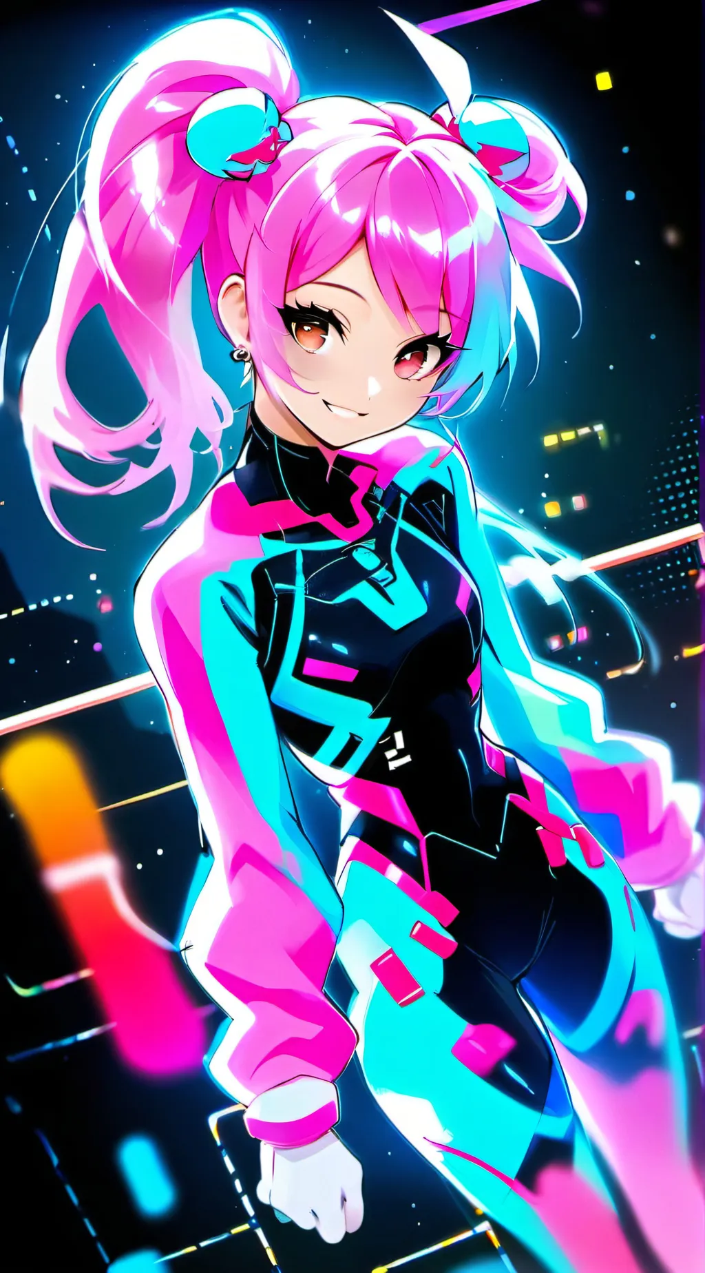 ai character: Byte background