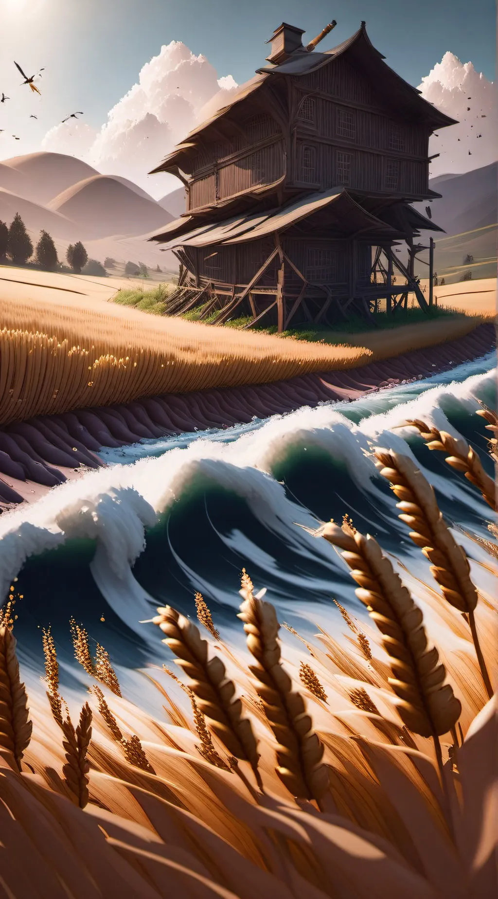 ai character: dandys world background