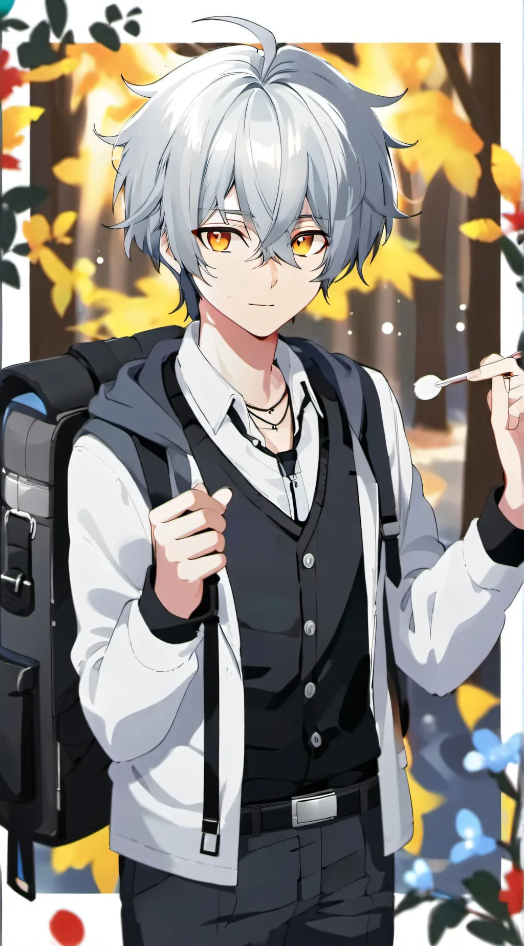 ai character: Pro heroes background