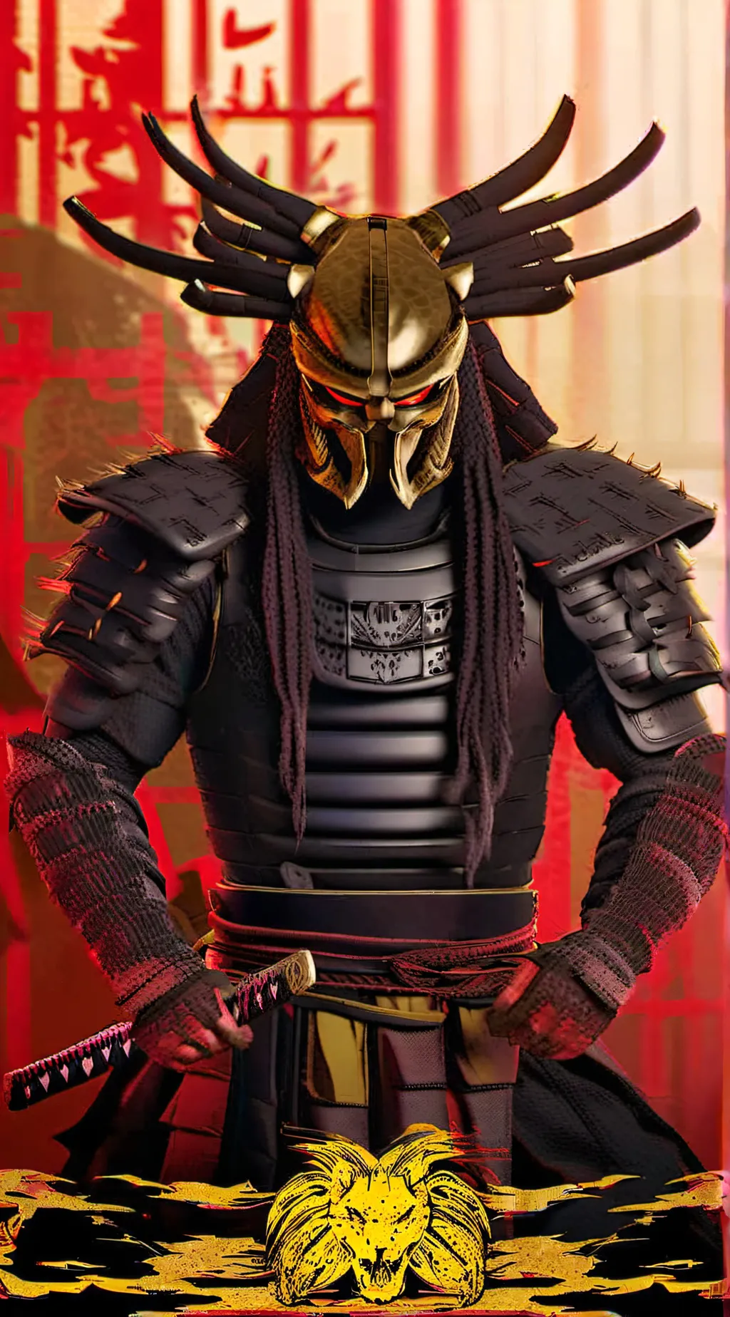 ai character: Golden Hammer  background