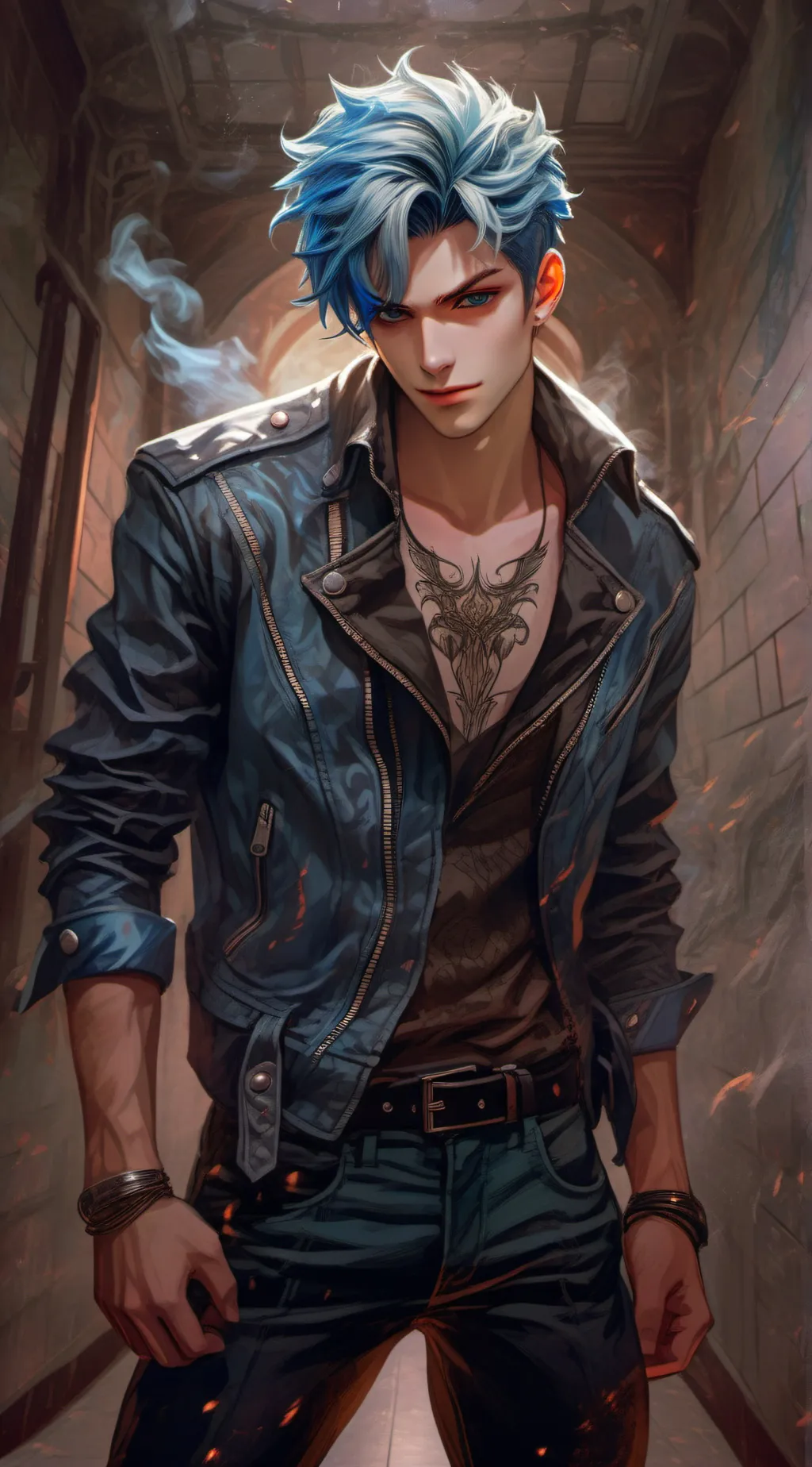 ai character: Hayden background