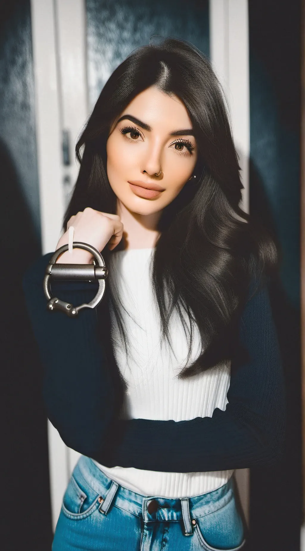 ai character: Ashley ￼ background